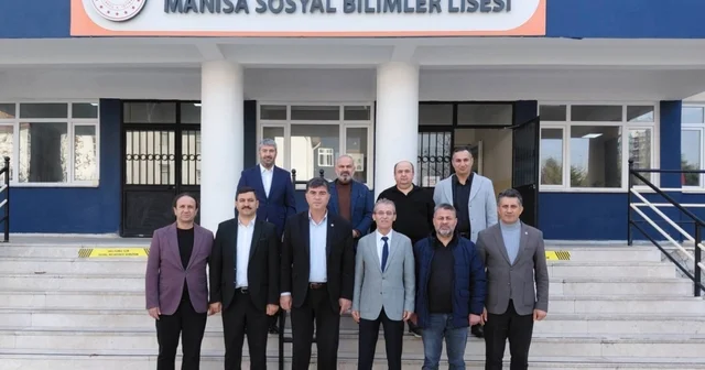 Eğitim Bir Sen yönetiminden okullara ziyaret Manisa Haberleri