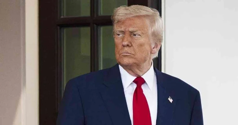 Trump ın konvoyunda şüpheli nesne paniği: Uçağının da ışıkları kapatıldı!