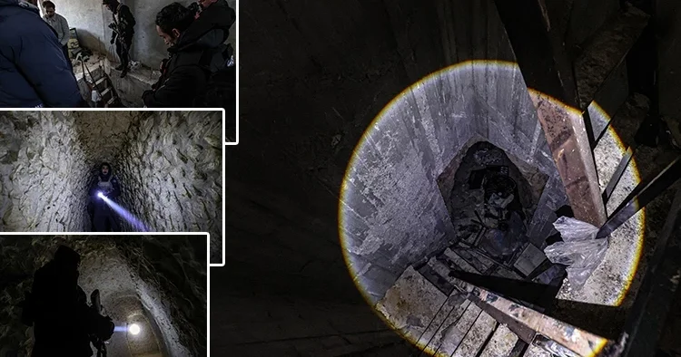 SDG’nin akılalmaz yer altı ağı deşifre edildi... İşte o görüntüler