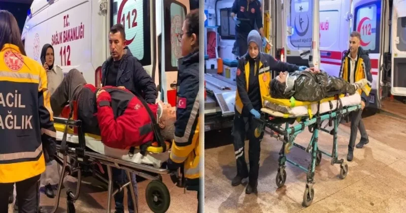 Bursa’da motosiklet yaşlı yayaya çarptı: İki yaralı