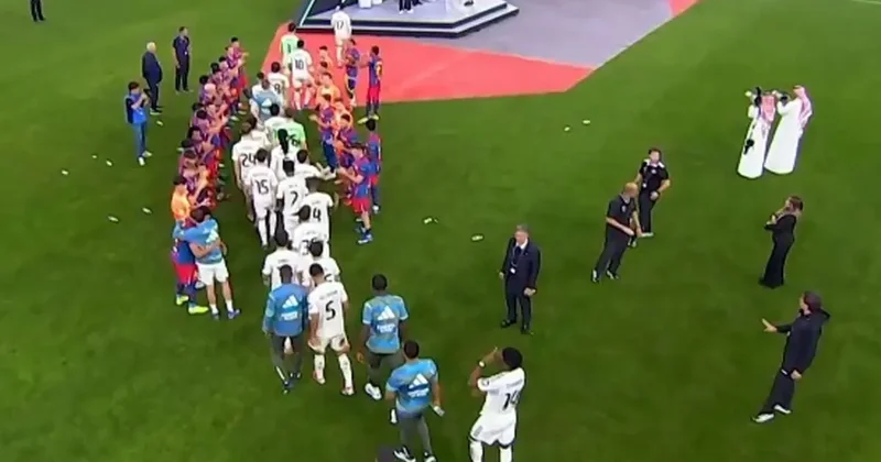 Real Madrid den kupa töreninde kriz