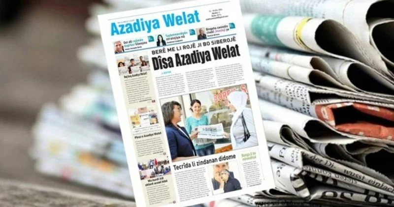 Sürecin ilk meyvesi mi? 10 yıldır kapalı olan Kürtçe gazete yayın hayatına başladı