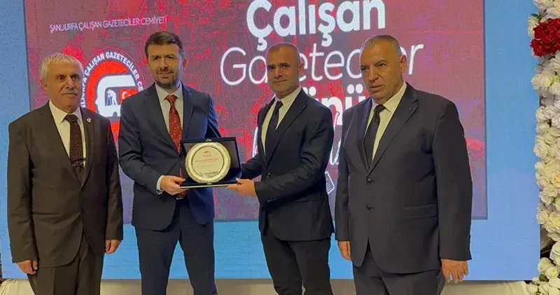 Güneydoğu Gazeteciler Federasyonu’ndan DHA muhabirine ödül