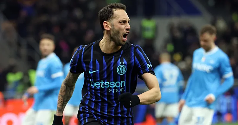 Hakan Çalhanoğlu’nun golü Inter’e yetmedi!
