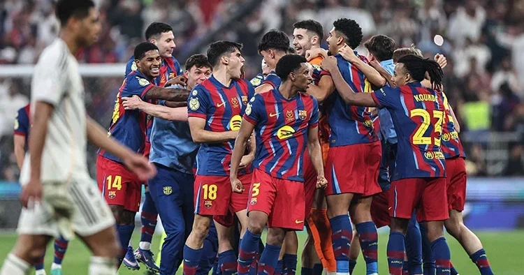 İspanya Süper Kupası nda şampiyon Barcelona! Arda Güler...