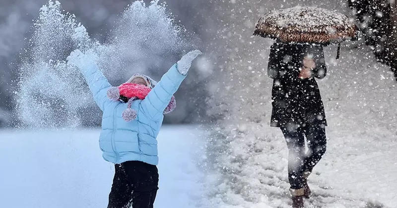 KAR TATİLİ OLAN İLLER 12 OCAK PAZARTESİ: Bugün okullar tatil mi? 16 ilde eğitime kar engeli!