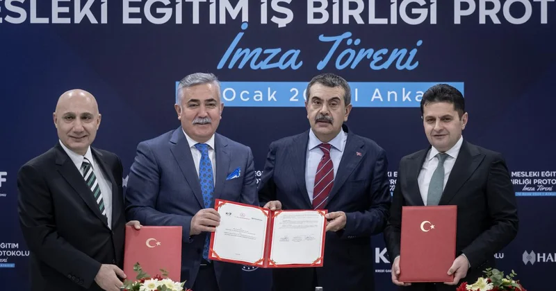 Mesleki eğitimin yaygınlaştırılması için dev iş birliği