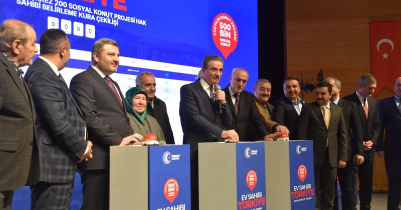 Gümüşhane’de 940 konutun hak sahipleri belirlendi