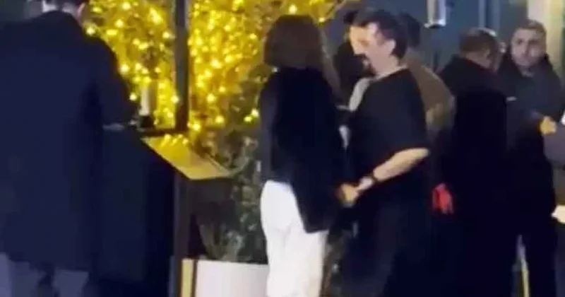 Celil Nalçakan ile Gamze Topuz Bebek te el ele... Sözcü Gazetesi