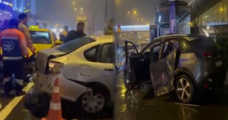 Beylikdüzü’nde aynı yerde üst üste iki kaza