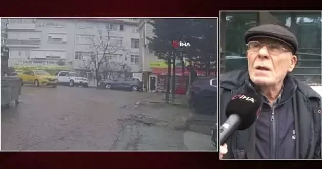 Geri manevra yaparken fren yerine gaza basan sürücü taksiye, ağaca ve binaya çarptı