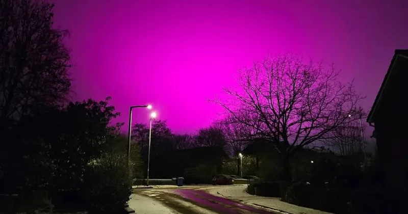 Gökyüzü bir anda mor rengine büründü: Tüm ülke ayaklandı Sözcü Gazetesi