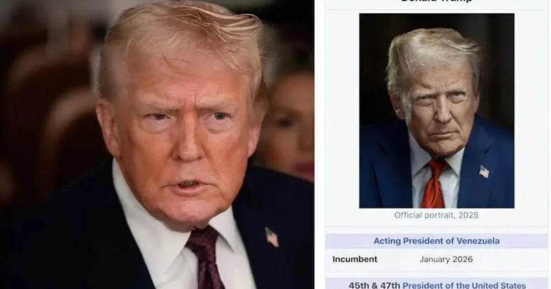 Trump kendisini başka ülkenin başkan vekili yaptı Sözcü Gazetesi