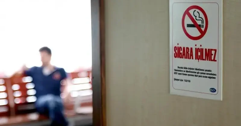 Kapalı alanda sigaraya düzenleme! Yeni adımlar atılacak