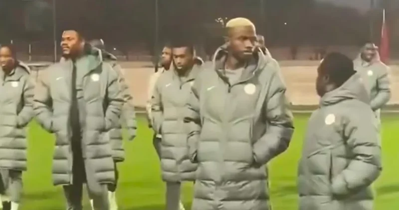 Süper Kupa Osimhen i de vurdu: Görüntüsü olay oldu