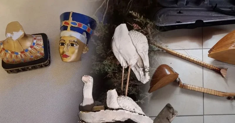 IŞİD li teröristler mahalleyi soyup soğana çevirmiş: Hırsızlık yaptıkları evlere Kuran koymuşlar