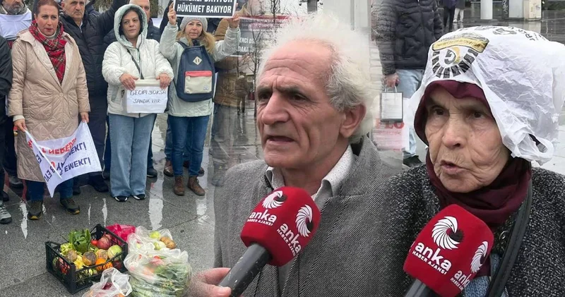 Emekliler meydanlara çıktı, geriye bu utanç veren sözler kaldı: Sıcak ekmek görmedik biz