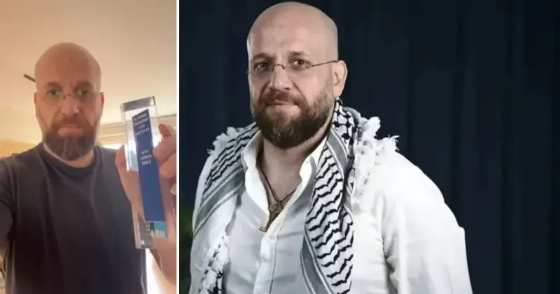 Necmi Sancak tan Gazze tepkisi: Ödülünü çöpe attı Aktüel Haberleri