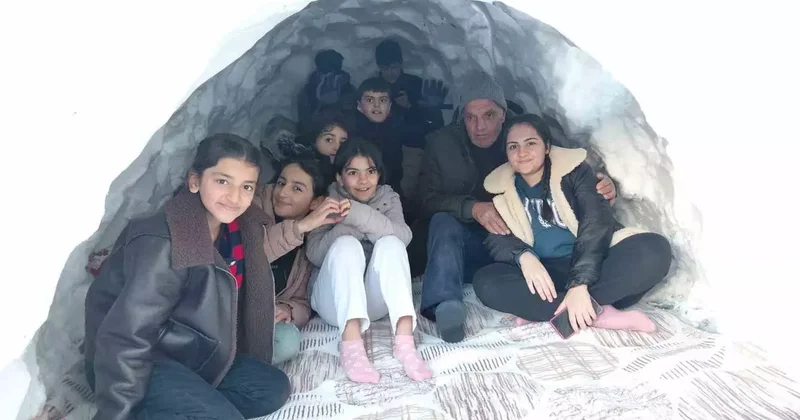 Hakkarili Yunus’tan iglo evi