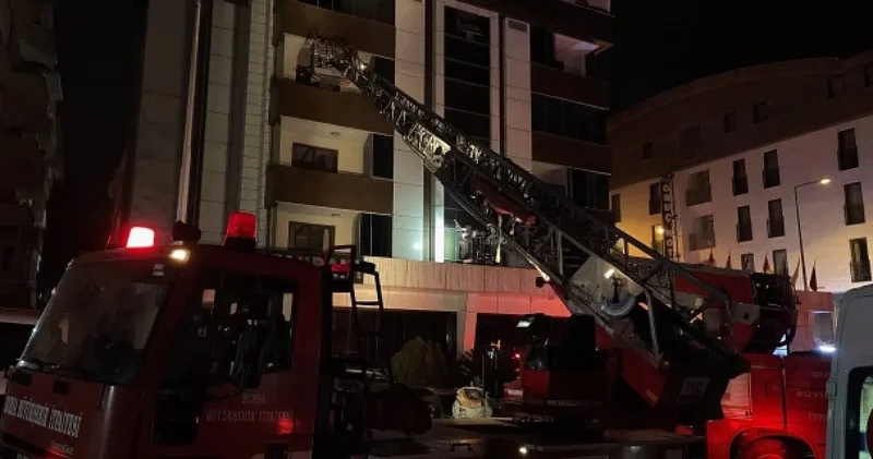 Bursa’da korkutan otel yangını: 8 yaralı