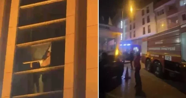 Bursa’da otel yangını… Mahsur kalanlar var