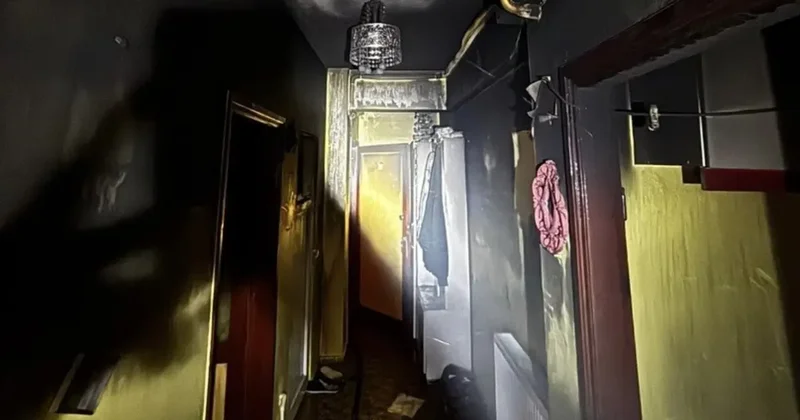 Erdek te yangın paniği: Ev küle döndü