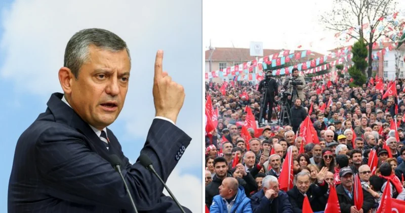 Son anket sonuçları CHP de paniğe neden oldu: Özgür Özel il başkanlarını uyardı Gündem Haberleri