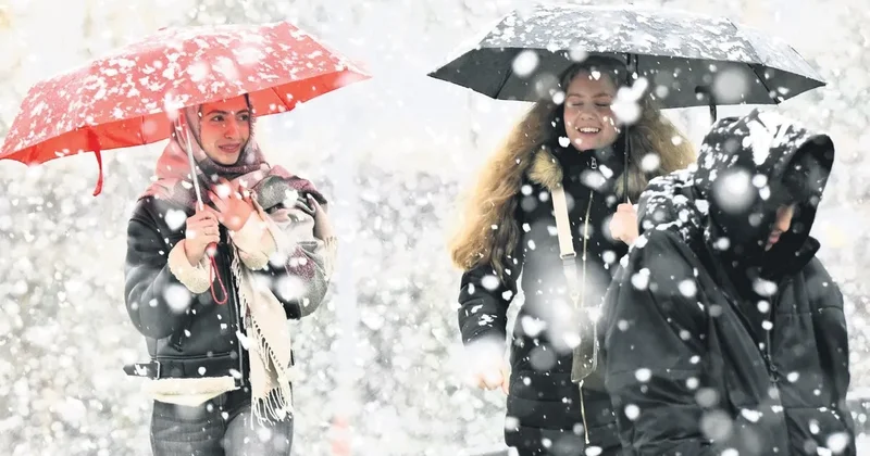 Fırtına vurdu geçti... Yine kar geliyor