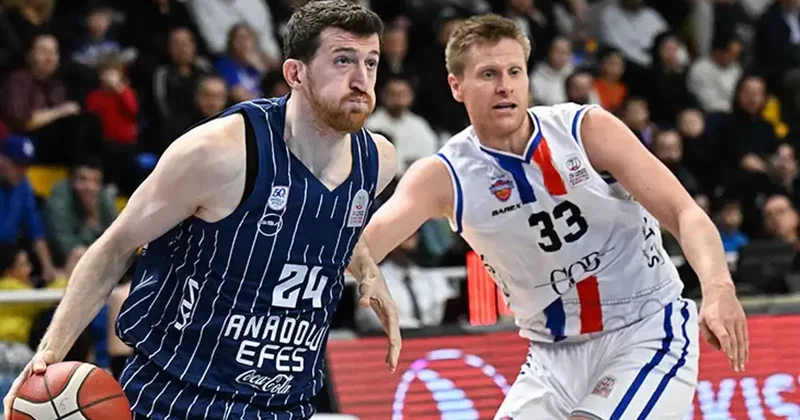 Anadolu Efes, Büyükçekmece deplasmanında son nefeste kazandı! (Maç Sonucu 85 87) Fanatik Gazetesi Basketbol Haberleri Spor