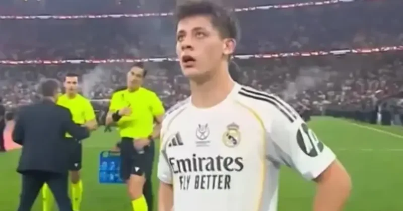 Finalin ardından Arda Güler hırsına yenik düştü! Kendisini kaybettiği anlar gündem oldu