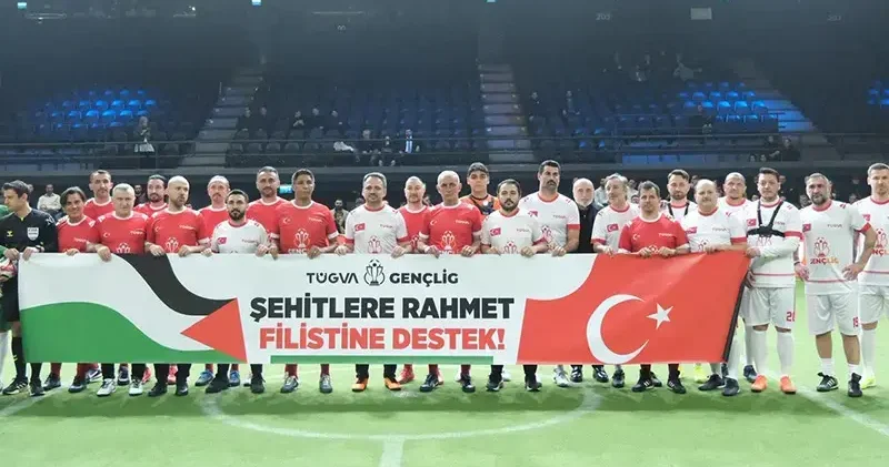 Liseler arası futbol turnuvası TÜGVA GençLig lansmanı gerçekleştirildi