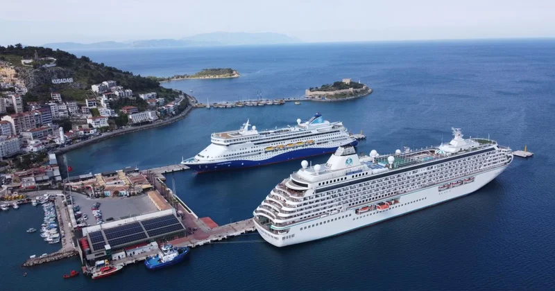 Kruvaziyer turizminde 2 milyon yolcu sayısı aşıldı