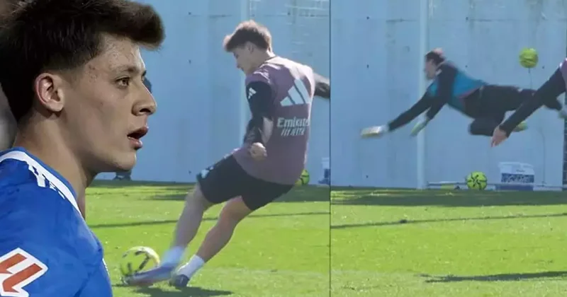 Arda Güler den fizik kurallarını alt üst eden gol! Fanatik Spor Haberleri Video