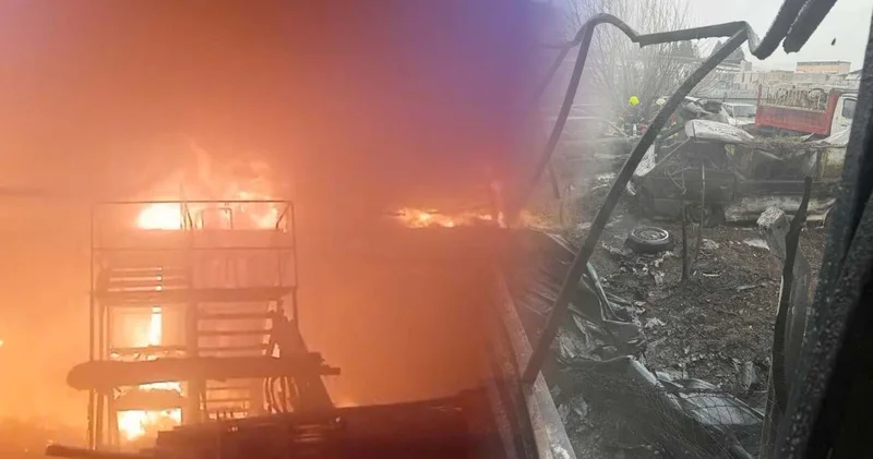 Balıkesir’de yangın paniği! Kara duman gökyüzünü kapladı