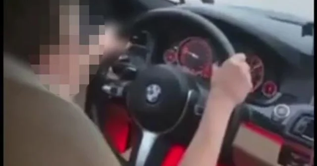 Otomobil kullanan çocuğun ailesine para cezası Bolu Haberleri