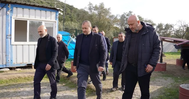 Başkan Usta dan Hisardere Nekropolü nde inceleme Bursa Haberleri