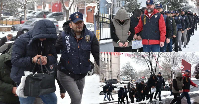 29 ilde dolandırıcılık operasyonu: 2,2 milyar TL işlem hacmi tespit edildi, onlarca kişi gözaltına alındı!