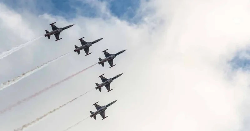 Savaş jetleri bir anda etrafı sardı, herkes terör saldırısı beklerken gerçek bambaşka çıktı Sözcü Gazetesi