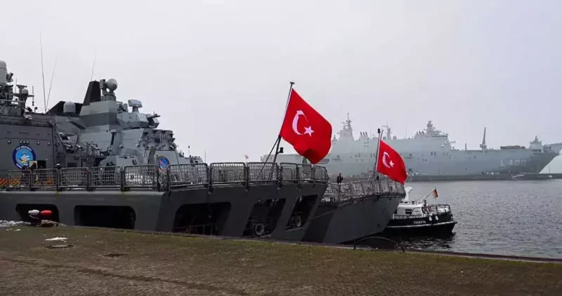 Anadolu Türk Deniz Görev Kuvveti, Almanya nın Kiel Limanı’nda