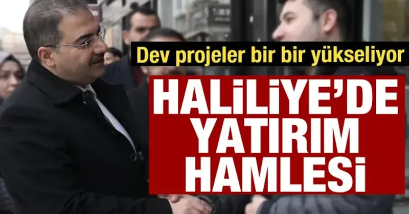Başkan Canpolat’ın vizyonuyla Haliliye’de yatırım hamlesi: Dev projeler yükseliyor