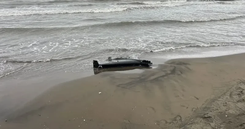 Ordu da büyük paniğe neden olmuştu! Sahile vuran İHA ile ilgili ilk açıklama