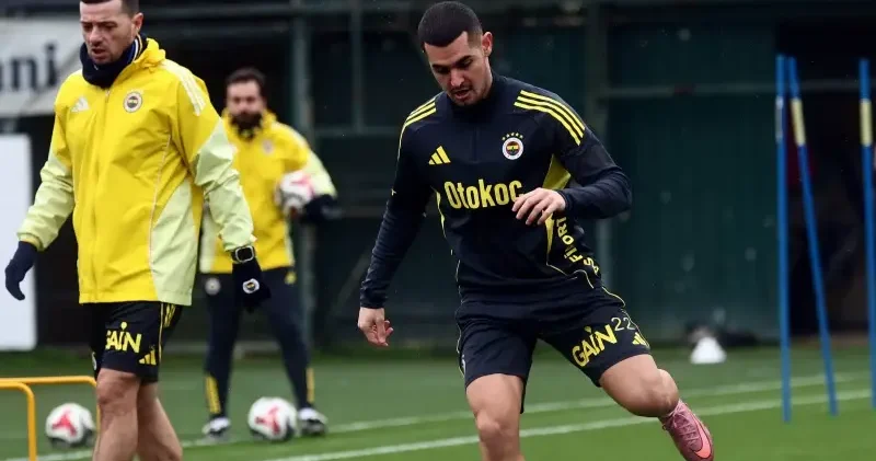 Fenerbahçe ye iyi haber: Sakatlığını atlattı takımla idmana çıktı Futbol Haberleri