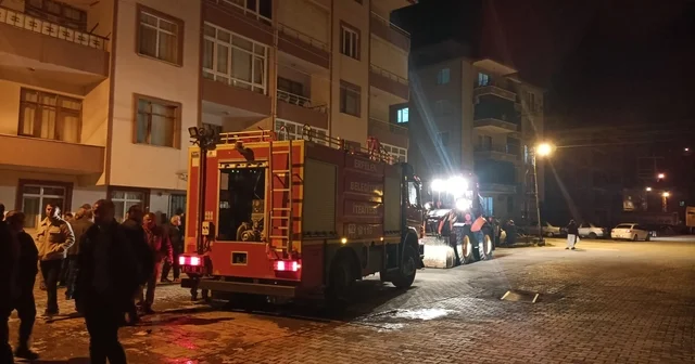 Sinop ta 4 katlı binanın odunluğunda yangın Sinop Haberleri