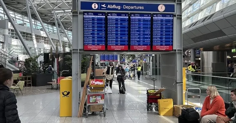 Lufthansa da 24 Saatlik Grev: 800 Uçuş İptal