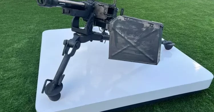 ASELSAN otomatik bomba atarını yurt dışında ilk kez sergiledi