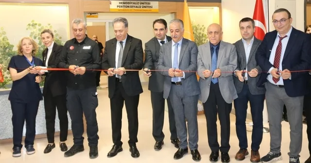 Kapasitesi büyütülen TÖTM hemodiyaliz ünitesi yeni yerinde hizmete açıldı Malatya Haberleri