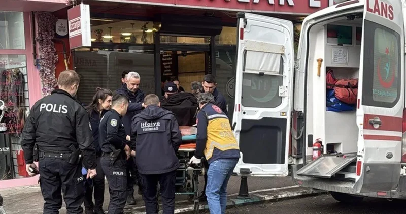 Kıyma çekerken elini kaptırdı! Makineyle hastaneye kaldırıldı