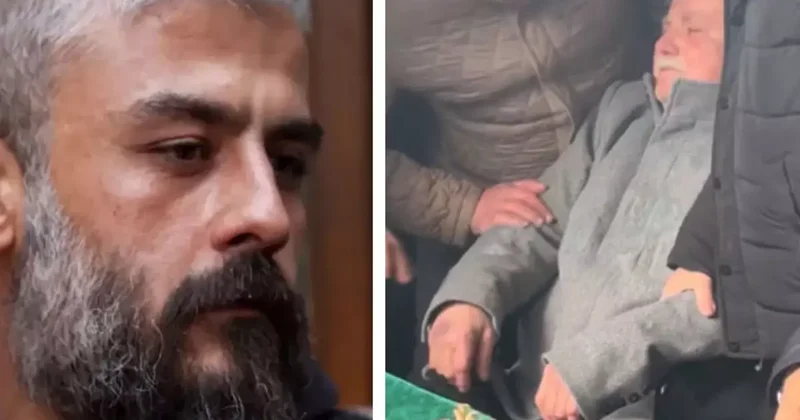Kanbolat Görkem e son veda: Babası oğlunun tabutunu öptü