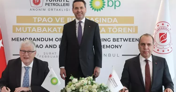 Enerjide büyük ortaklık: TPAO ile bp el sıkıştı