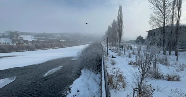 Kar durdu, Ardahan soğuk havaya teslim oldu Ardahan Haberleri